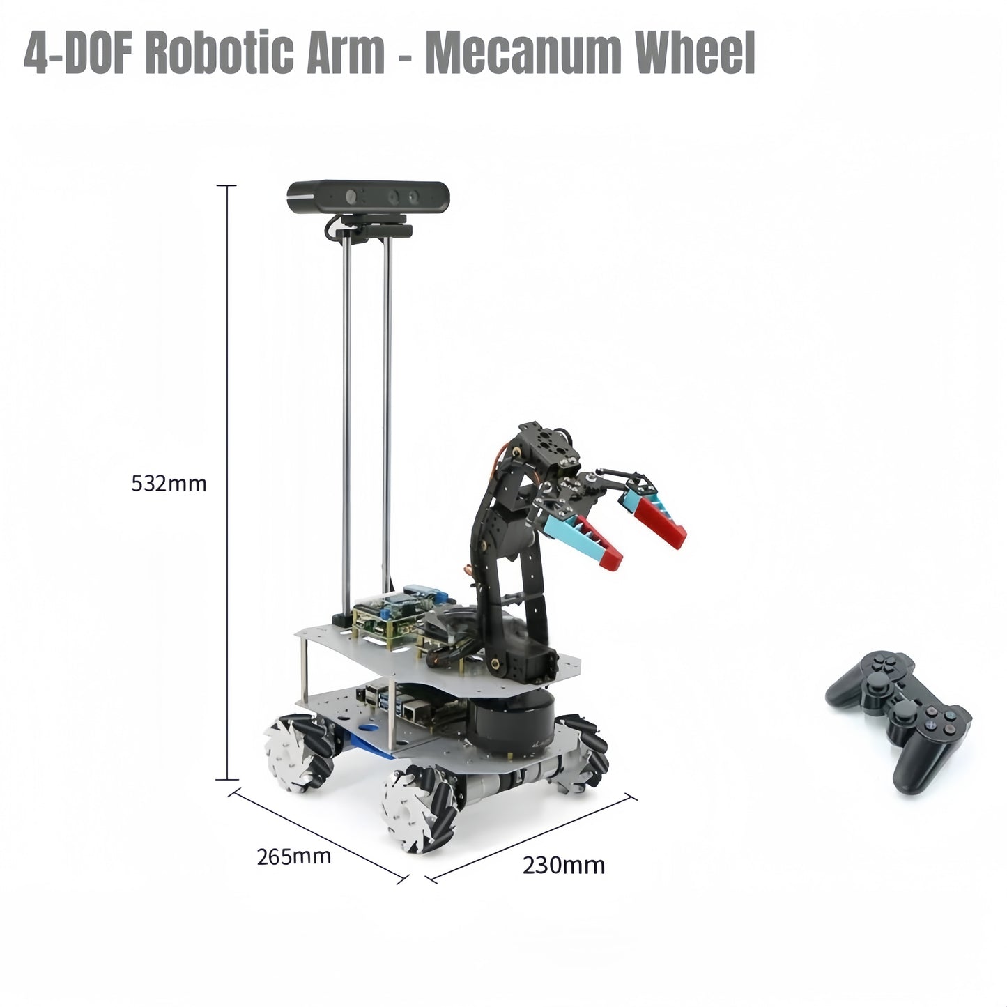 Educational Robot with Robotic Arm-LSE550A