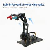 6-DOF Robotic Arm with STM32 Controller & Kinematics Tutorials-LSA130