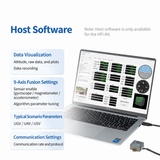 HFI-A9 host software for IMU data visualization and parameter configuration