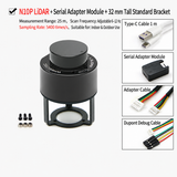 360° 2D TOF LiDAR for ROS & Robotics-M10 / N10 Series