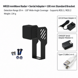 MR20 77GHz mmWave Obstacle Avoidance Radar – 20 m, 120°, ROS 1/ROS 2