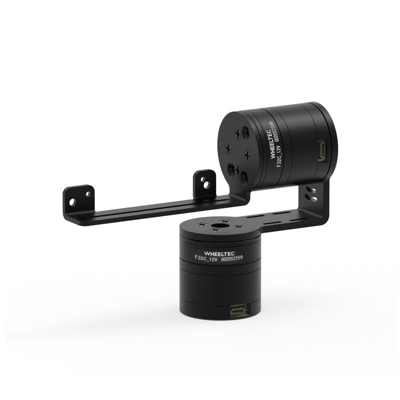 F32C 2-Axis Brushless Pan Tilt Gimbal 360° Slip Ring TTL 8-15V